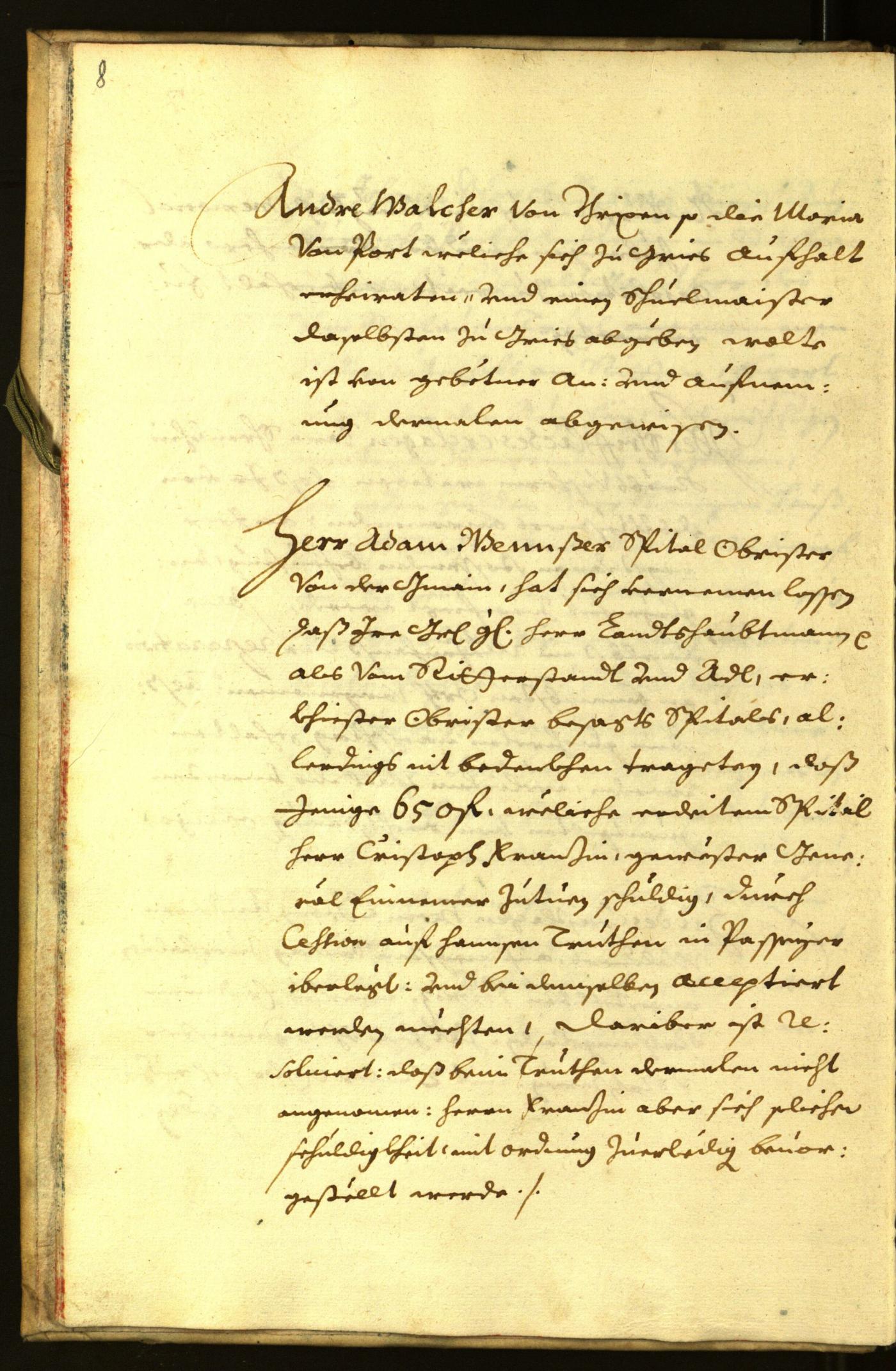 Archivio Storico della Città di Bolzano - BOhisto protocollo consiliare 1667 