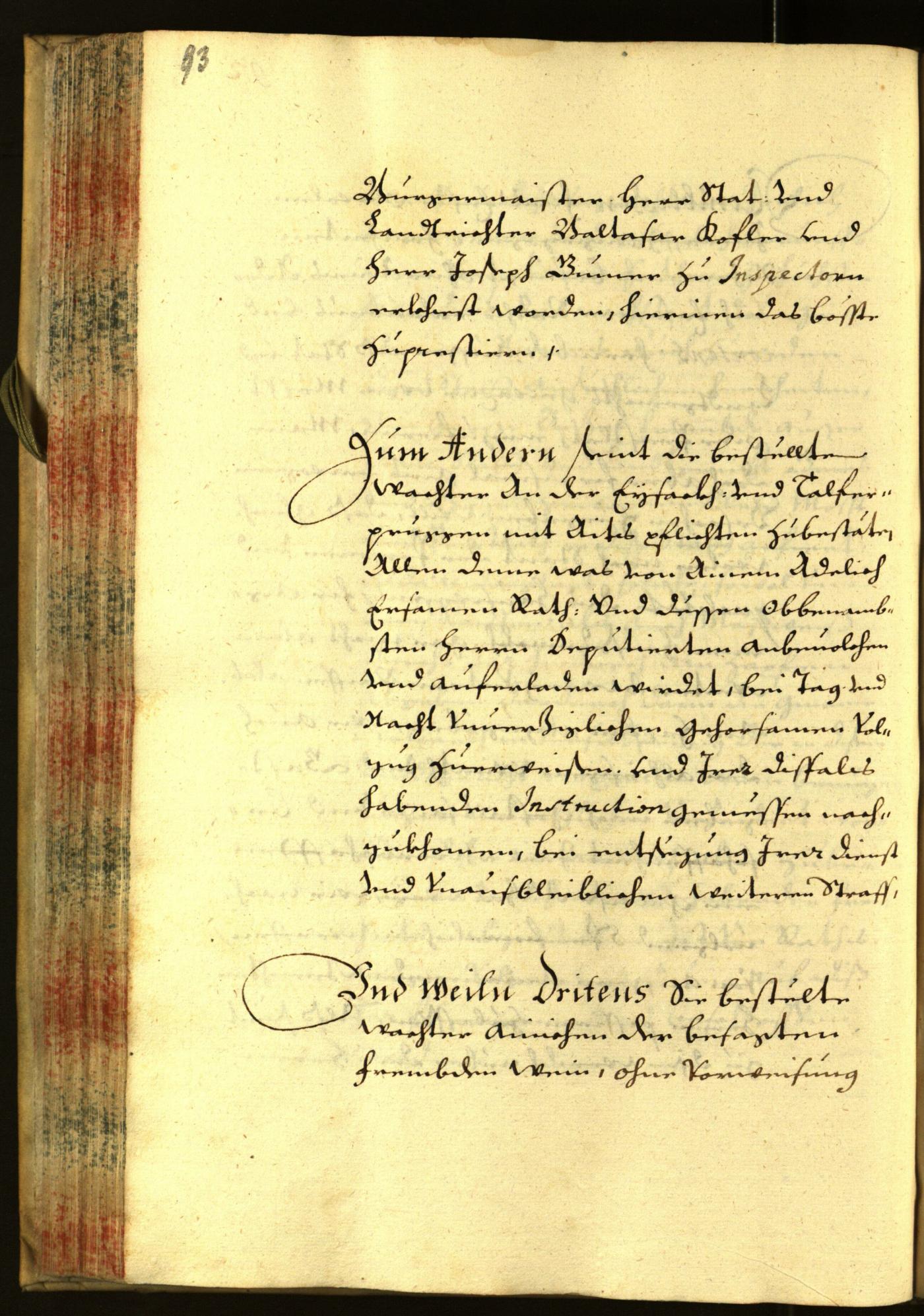 Civic Archives of Bozen-Bolzano - BOhisto Minutes of the council 1667 