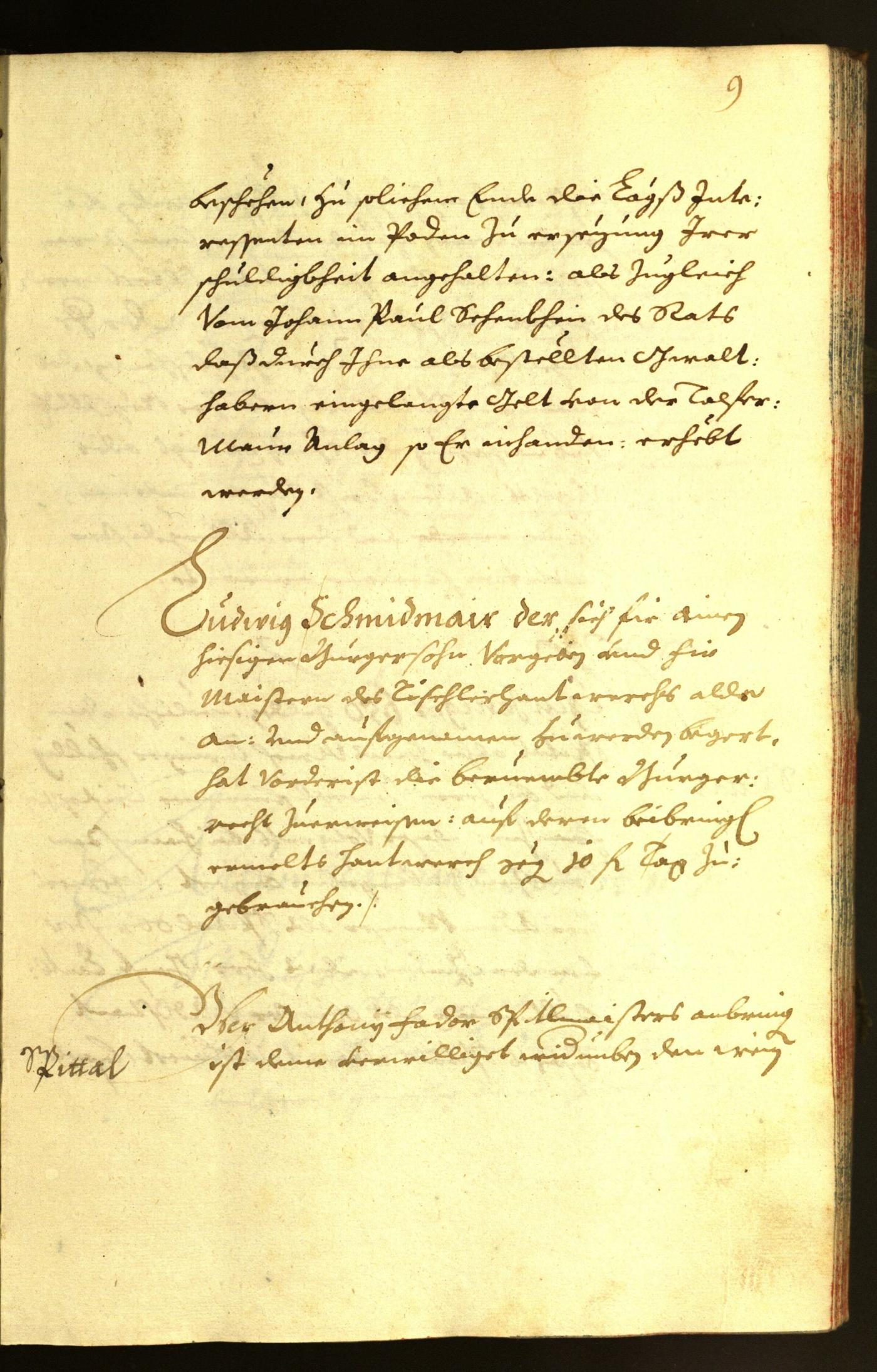 Stadtarchiv Bozen - BOhisto Ratsprotokoll 1667 