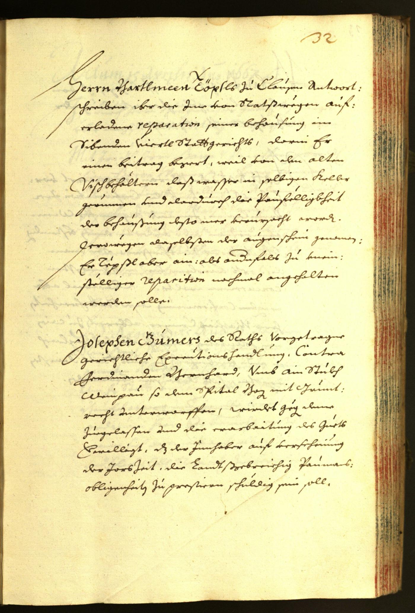 Civic Archives of Bozen-Bolzano - BOhisto Minutes of the council 1667 