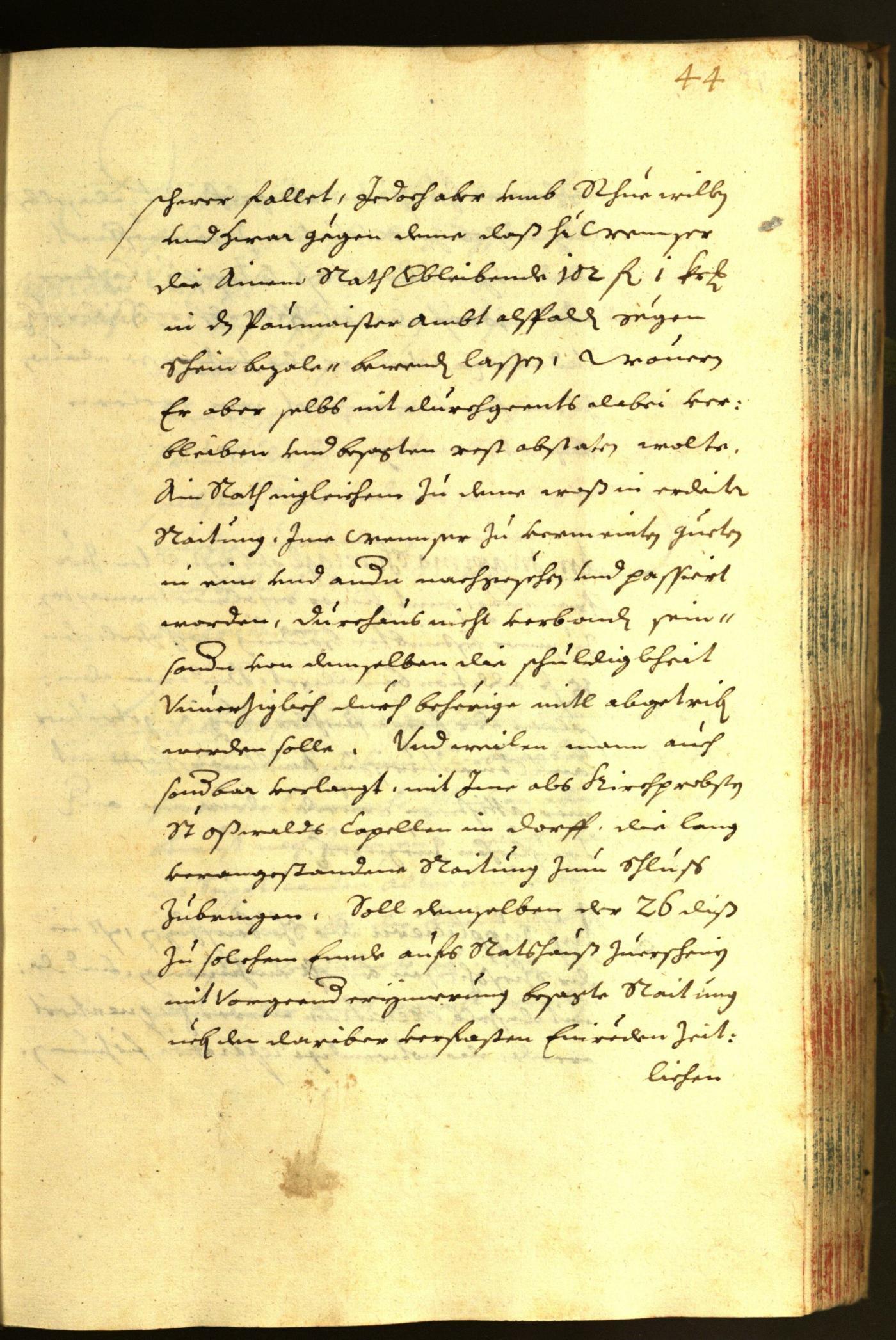 Stadtarchiv Bozen - BOhisto Ratsprotokoll 1667 