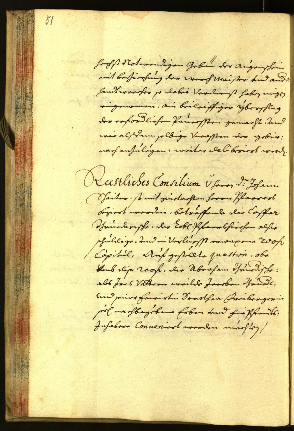 Stadtarchiv Bozen - BOhisto Ratsprotokoll 1667 