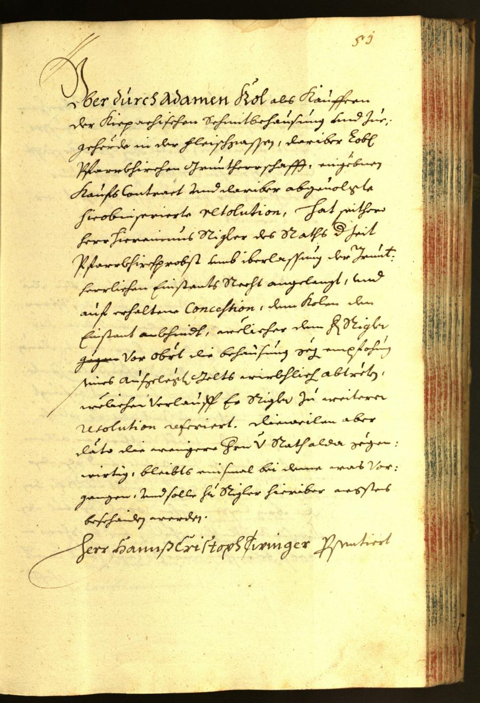 Stadtarchiv Bozen - BOhisto Ratsprotokoll 1667 