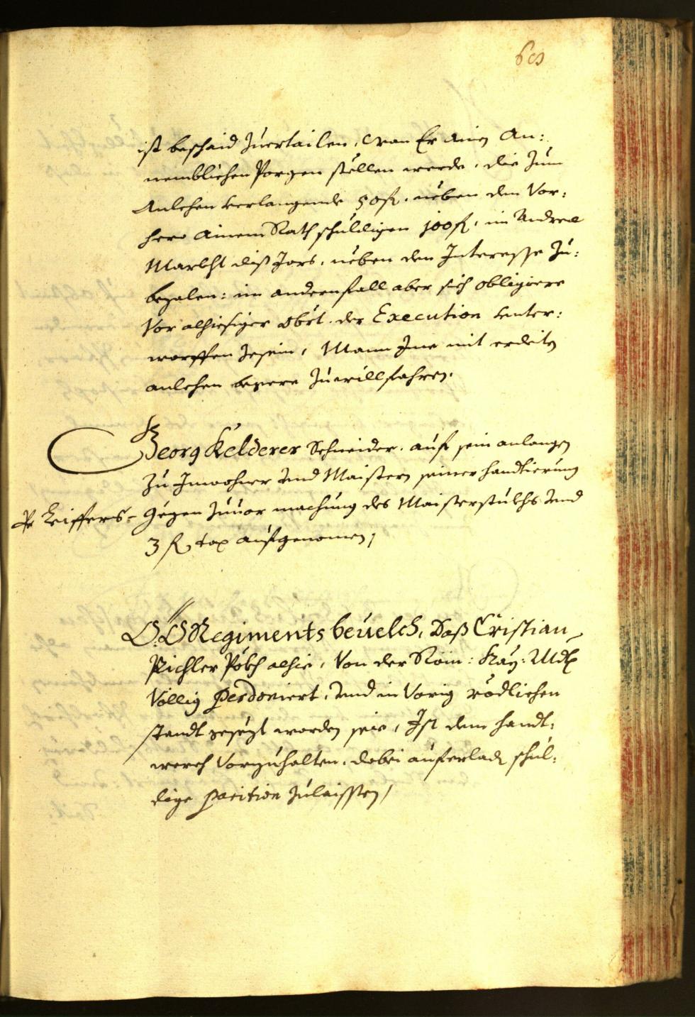 Stadtarchiv Bozen - BOhisto Ratsprotokoll 1667 