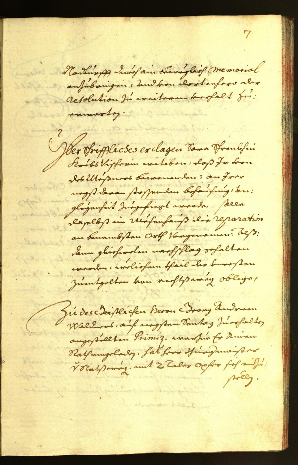 Stadtarchiv Bozen - BOhisto Ratsprotokoll 1667 