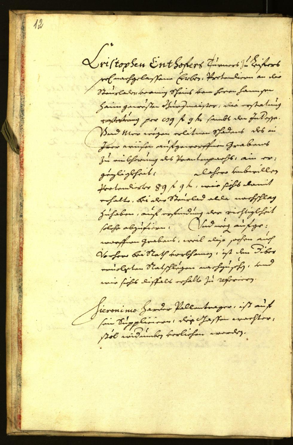 Stadtarchiv Bozen - BOhisto Ratsprotokoll 1667 