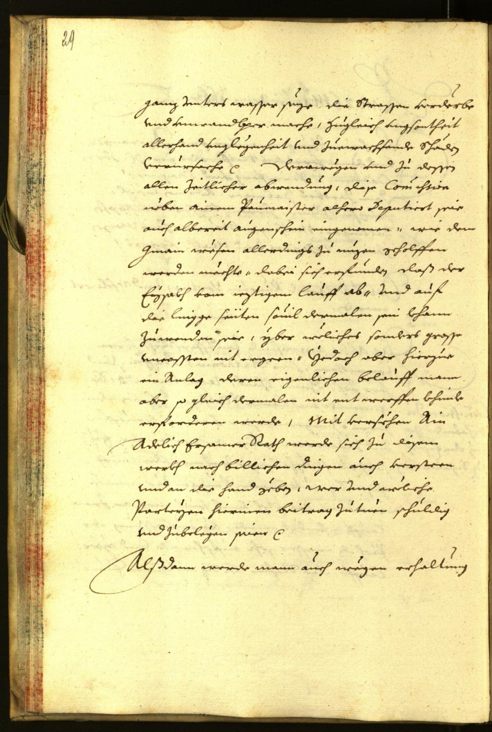 Stadtarchiv Bozen - BOhisto Ratsprotokoll 1667 