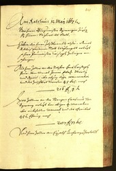 Stadtarchiv Bozen - BOhisto Ratsprotokoll 1667 - 