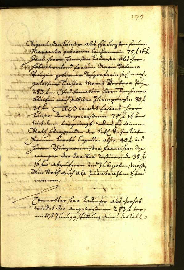 Stadtarchiv Bozen - BOhisto Ratsprotokoll 1668 