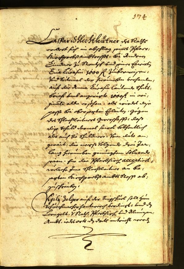 Stadtarchiv Bozen - BOhisto Ratsprotokoll 1668 