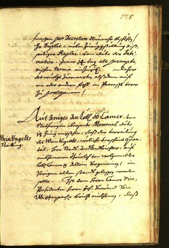 Stadtarchiv Bozen - BOhisto Ratsprotokoll 1668 