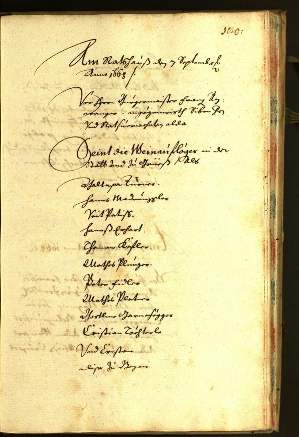 Civic Archives of Bozen-Bolzano - BOhisto Minutes of the council 1668 