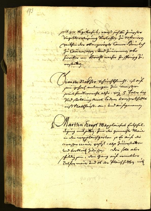 Stadtarchiv Bozen - BOhisto Ratsprotokoll 1668 