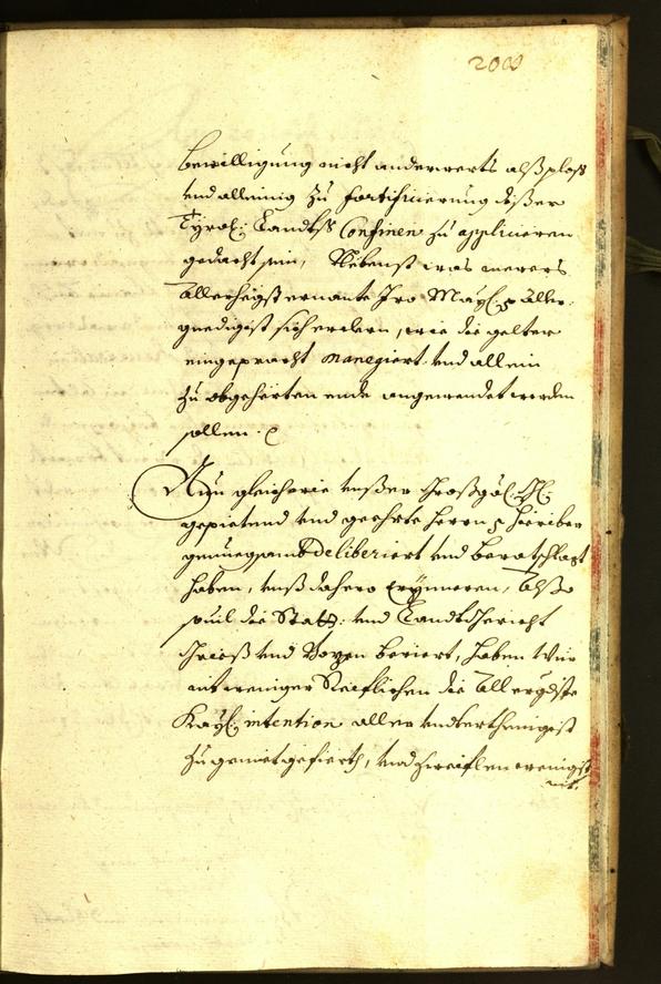 Stadtarchiv Bozen - BOhisto Ratsprotokoll 1668 