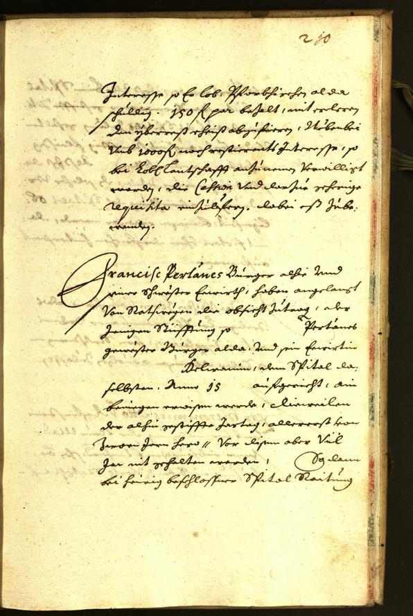 Stadtarchiv Bozen - BOhisto Ratsprotokoll 1668 