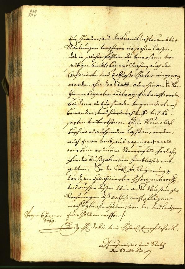 Civic Archives of Bozen-Bolzano - BOhisto Minutes of the council 1668 