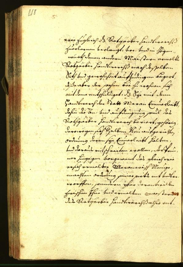 Stadtarchiv Bozen - BOhisto Ratsprotokoll 1668 