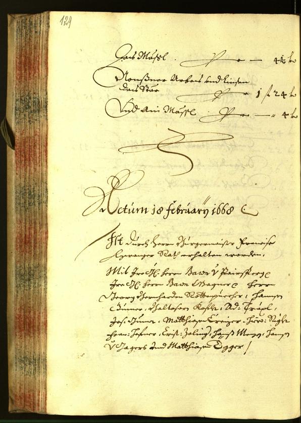 Civic Archives of Bozen-Bolzano - BOhisto Minutes of the council 1668 