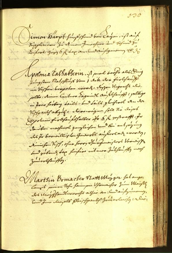 Stadtarchiv Bozen - BOhisto Ratsprotokoll 1668 