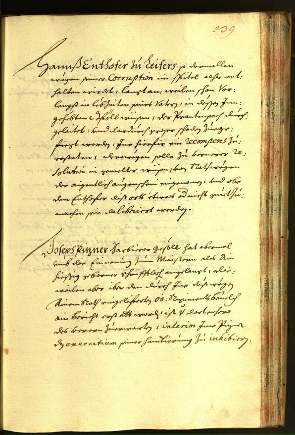 Stadtarchiv Bozen - BOhisto Ratsprotokoll 1668 