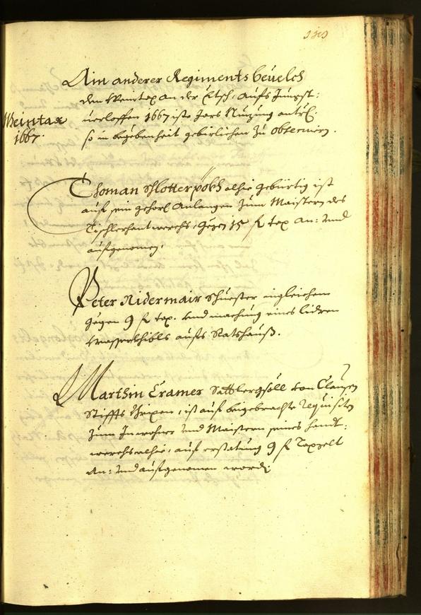 Civic Archives of Bozen-Bolzano - BOhisto Minutes of the council 1668 