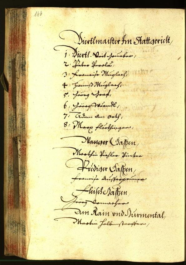 Stadtarchiv Bozen - BOhisto Ratsprotokoll 1668 