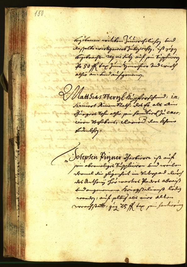 Stadtarchiv Bozen - BOhisto Ratsprotokoll 1668 