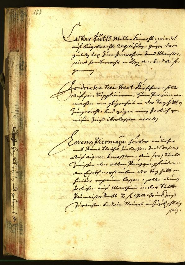 Stadtarchiv Bozen - BOhisto Ratsprotokoll 1668 