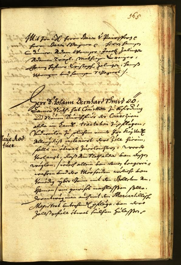 Stadtarchiv Bozen - BOhisto Ratsprotokoll 1668 