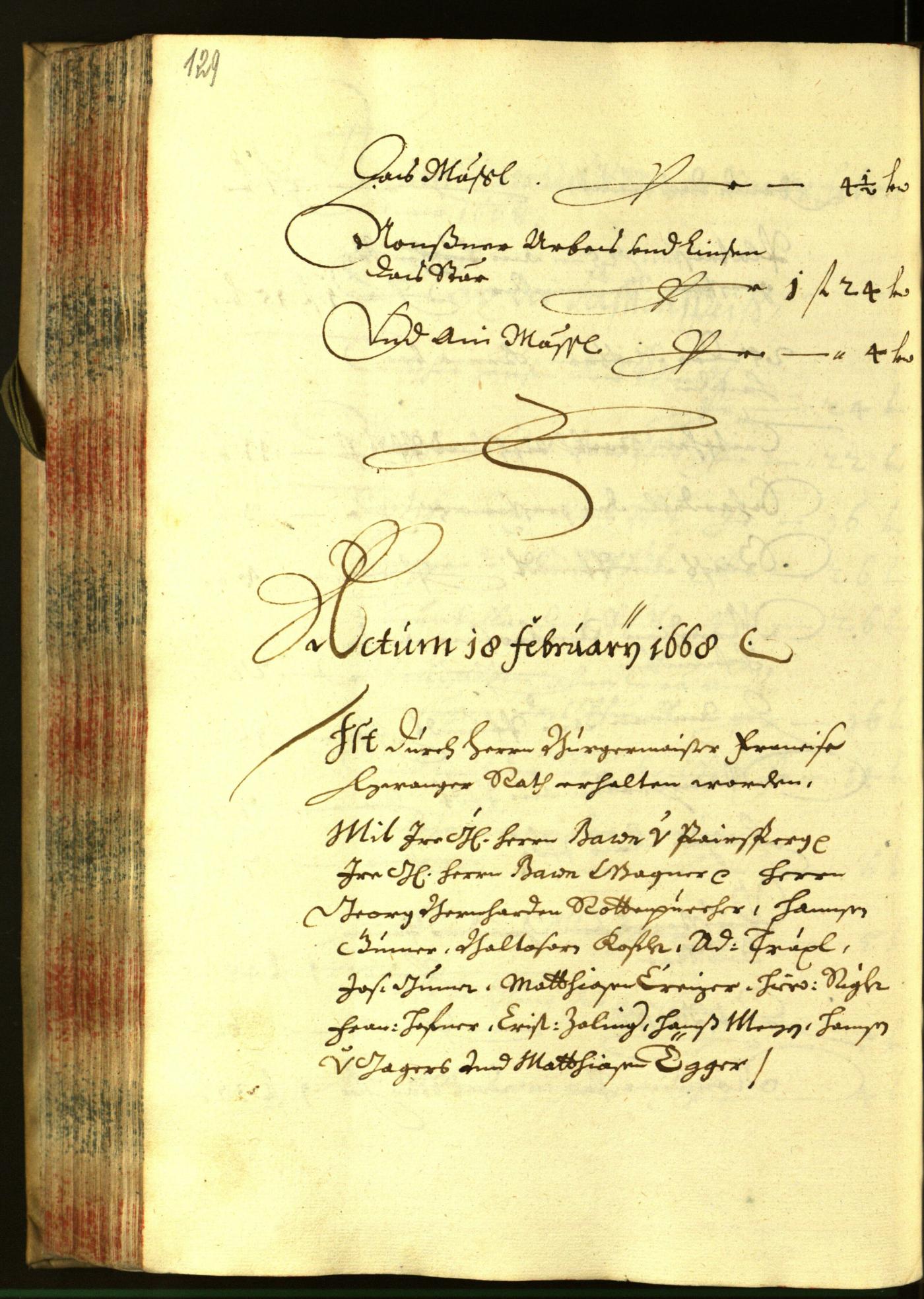 Civic Archives of Bozen-Bolzano - BOhisto Minutes of the council 1668 