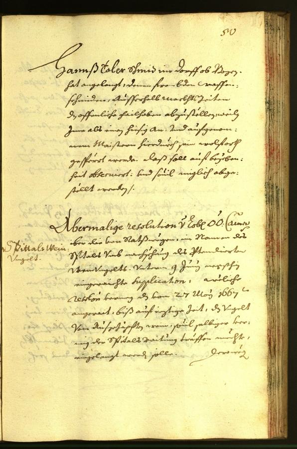 Civic Archives of Bozen-Bolzano - BOhisto Minutes of the council 1669 