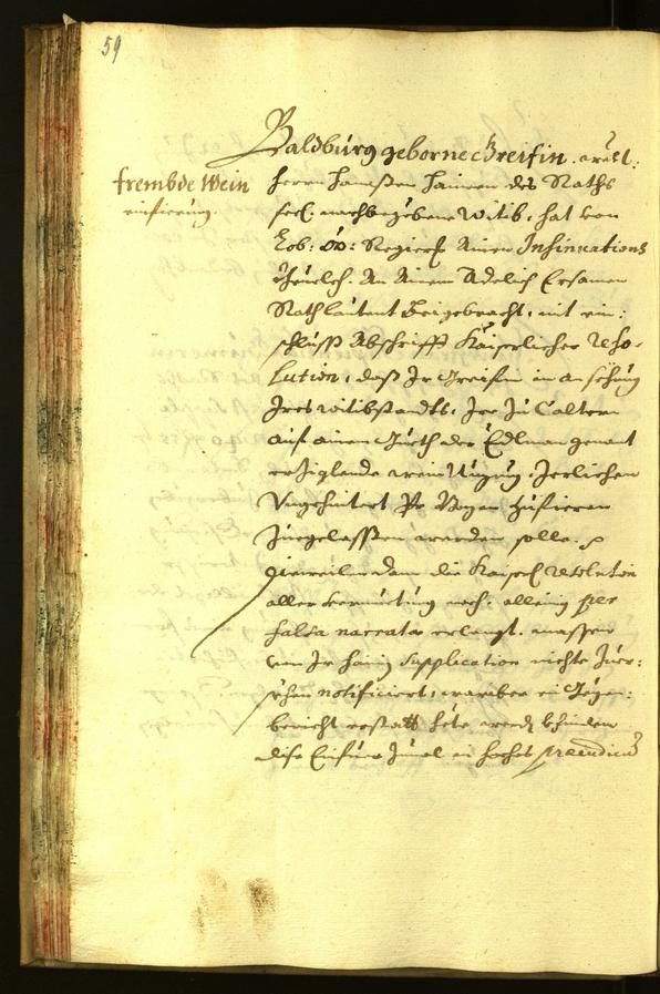 Stadtarchiv Bozen - BOhisto Ratsprotokoll 1669 