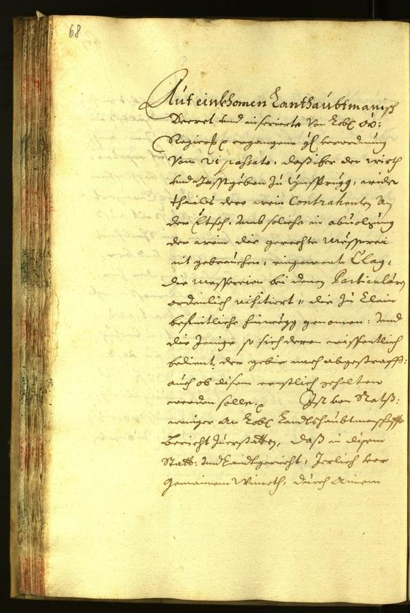 Civic Archives of Bozen-Bolzano - BOhisto Minutes of the council 1669 