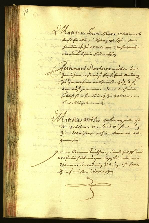 Stadtarchiv Bozen - BOhisto Ratsprotokoll 1669 