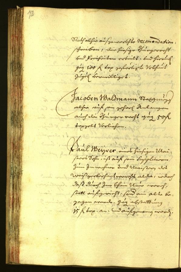 Stadtarchiv Bozen - BOhisto Ratsprotokoll 1669 