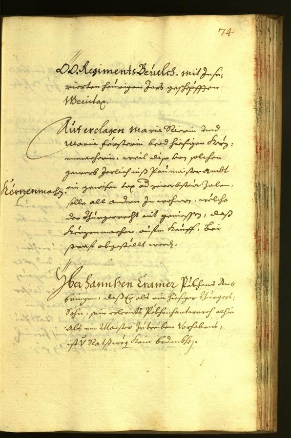 Civic Archives of Bozen-Bolzano - BOhisto Minutes of the council 1669 