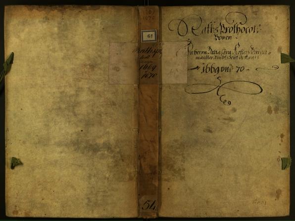 Archivio Storico della Città di Bolzano - BOhisto protocollo consiliare 1669 