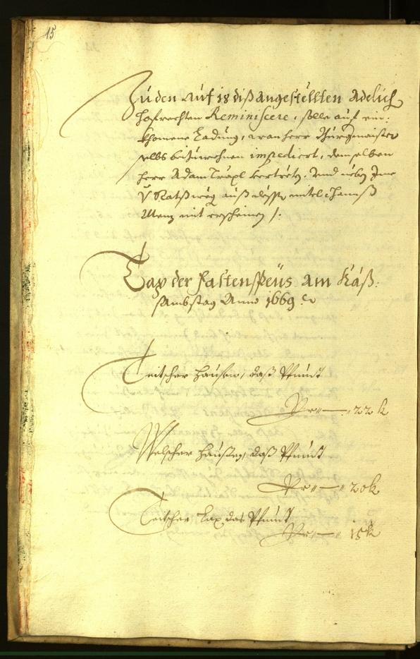 Civic Archives of Bozen-Bolzano - BOhisto Minutes of the council 1669 