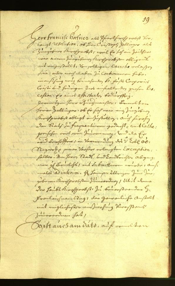 Civic Archives of Bozen-Bolzano - BOhisto Minutes of the council 1669 