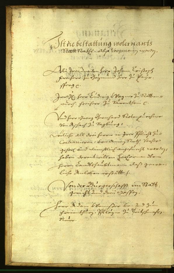 Civic Archives of Bozen-Bolzano - BOhisto Minutes of the council 1669 