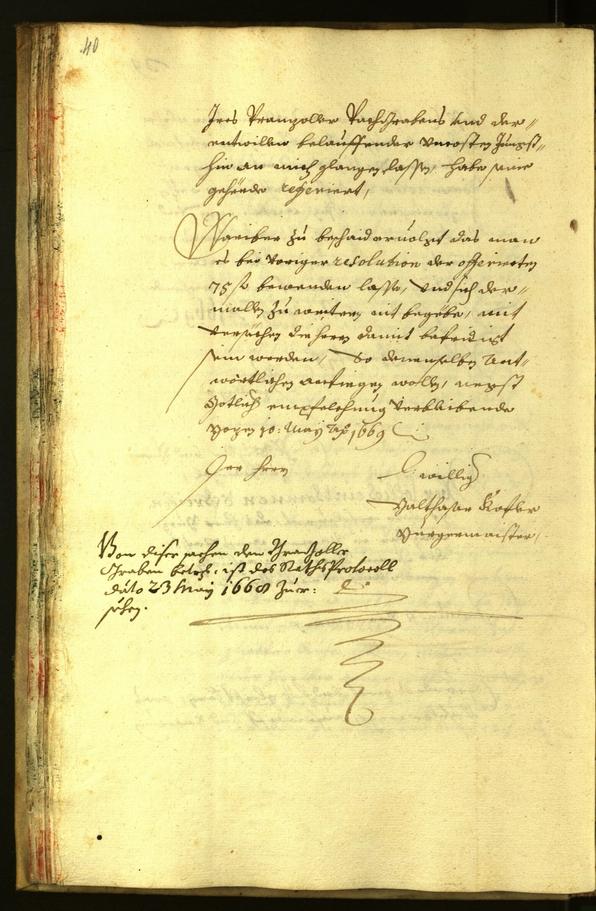 Civic Archives of Bozen-Bolzano - BOhisto Minutes of the council 1669 