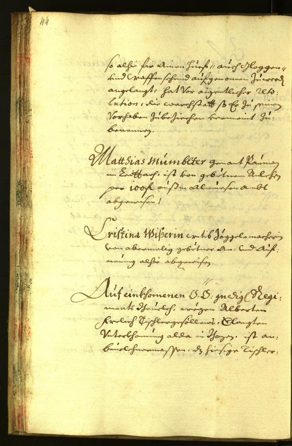 Stadtarchiv Bozen - BOhisto Ratsprotokoll 1669 