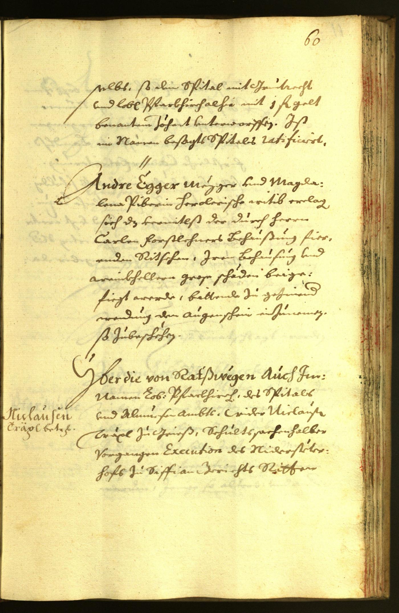 Stadtarchiv Bozen - BOhisto Ratsprotokoll 1669 