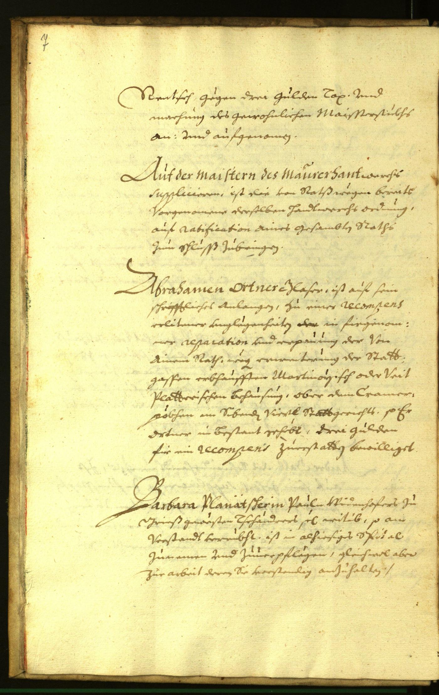 Civic Archives of Bozen-Bolzano - BOhisto Minutes of the council 1669 