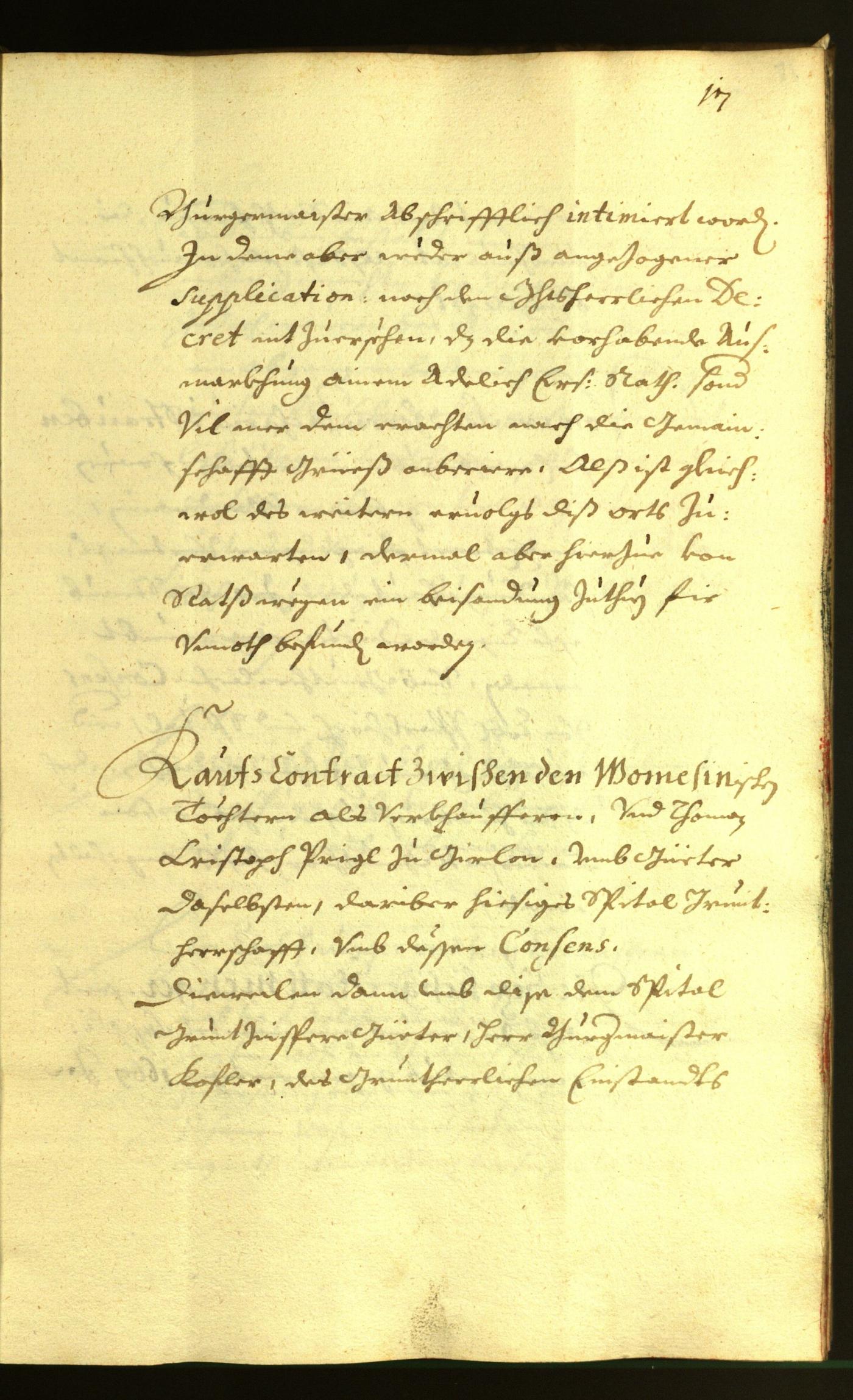 Stadtarchiv Bozen - BOhisto Ratsprotokoll 1669 