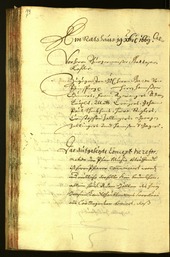 Stadtarchiv Bozen - BOhisto Ratsprotokoll 1669 - 