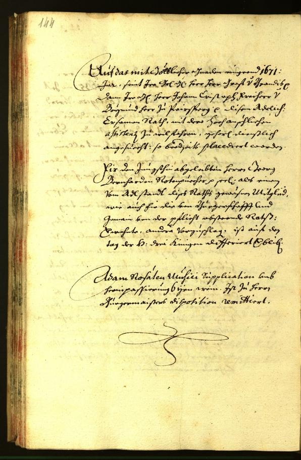 Civic Archives of Bozen-Bolzano - BOhisto Minutes of the council 1670 