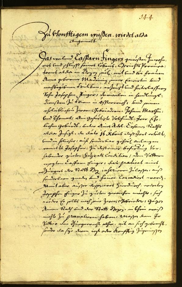 Stadtarchiv Bozen - BOhisto Ratsprotokoll 1670 