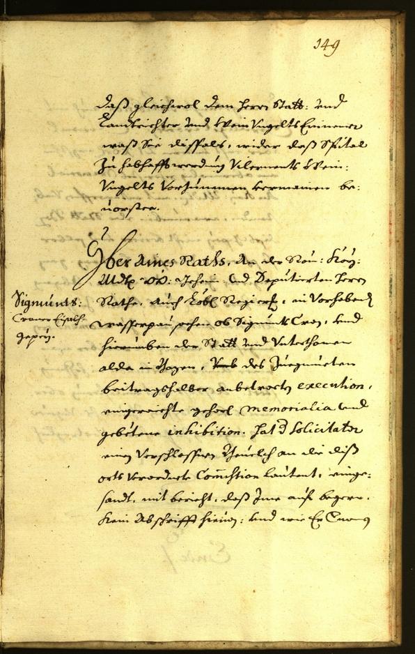 Stadtarchiv Bozen - BOhisto Ratsprotokoll 1670 