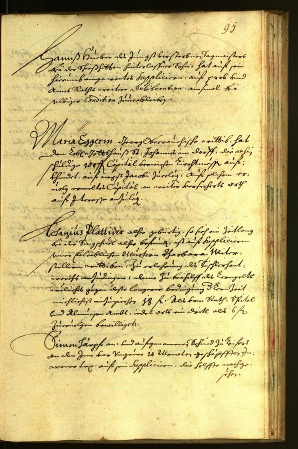 Stadtarchiv Bozen - BOhisto Ratsprotokoll 1670 